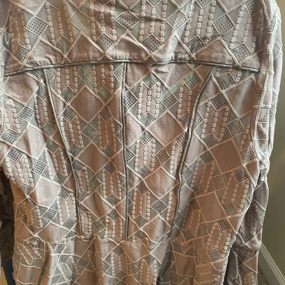 Inc Patterned Zip Up - image 2